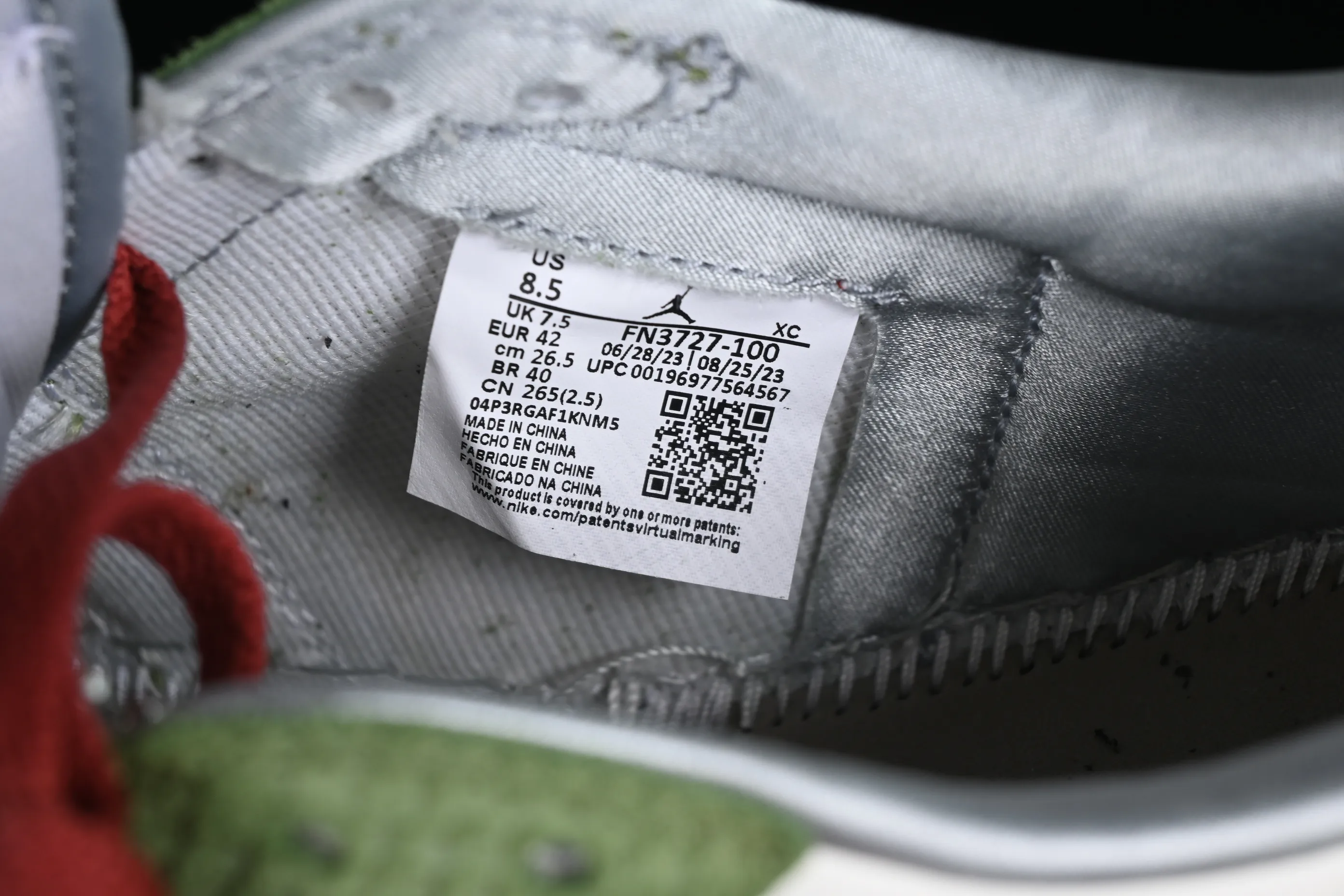 All categories Air Jordan Jordan series basketball shoes Air Jordan 1 Low Pure original Air Jordan 1 Low CNY "Year of the Drago" AJ1 Qiao 1 Year of the Dragon Limited Qinglong low-top cultural casual sneakers FN3727-100